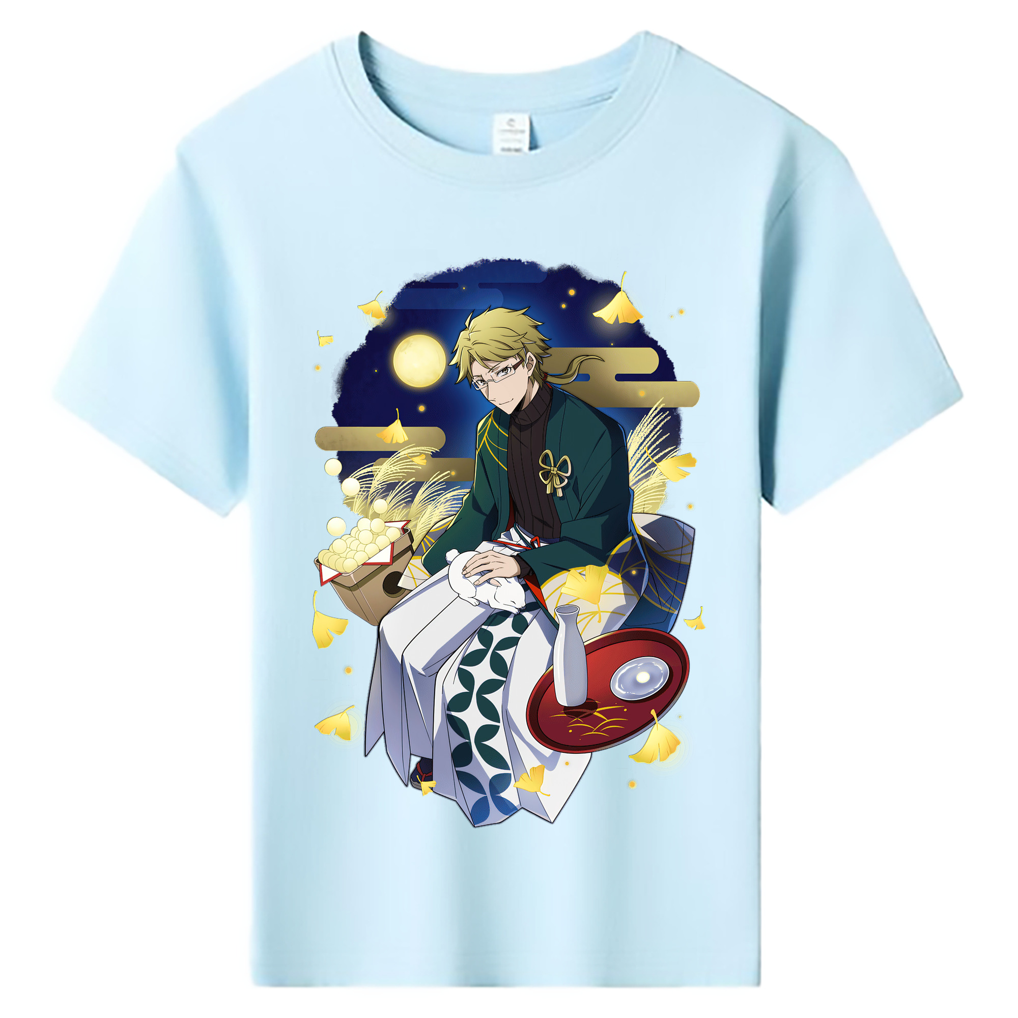 （画像用） 文豪ストレイドッグス Bungo Stray Dogs 綿100％キッズTシャツ（フロントプリント）
